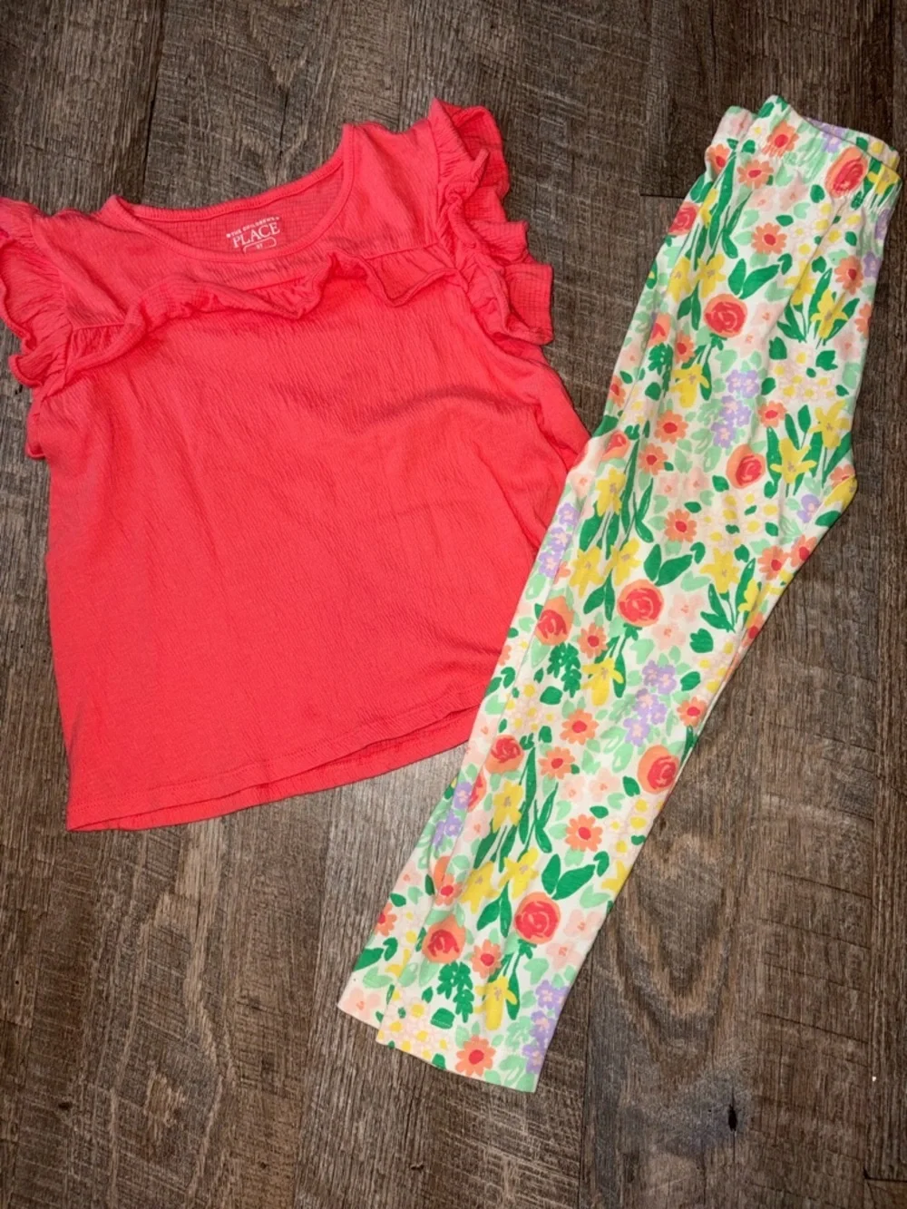 Toddler Girls Outfit Set Size 5T